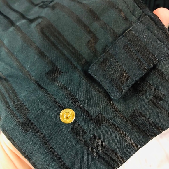 Men’s VERSACE CLASSIC Vtg Greek Key Logo Jacket - Picture 5 of 8